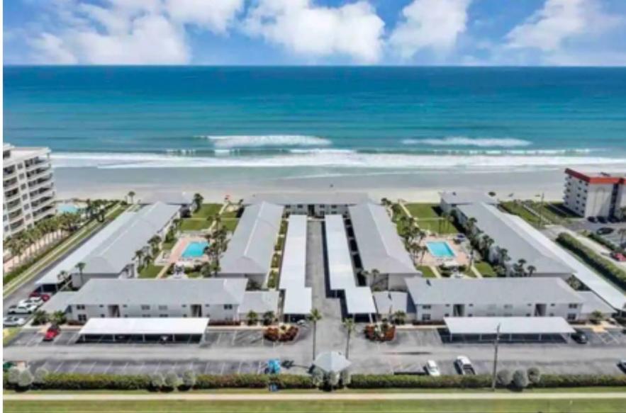 Beachside Serenity Private Balcony With Ocean View, Heated Pool, Bbq, King Bed New Smyrna Beach Buitenkant foto